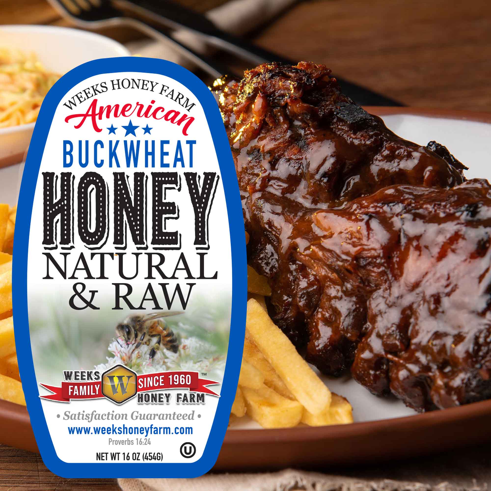 Weeks Raw Buckwheat Honey BBQ Braised Short Ribs – Weeks Honey Farm