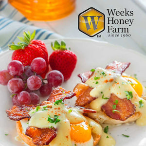 Get Started Right with Baked Honey Bacon Benedict in the Morning