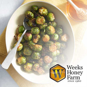 Clover Honey Sweet Chili Brussels Sprouts