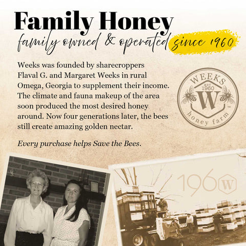 Our Best All-Natural Pure Raw Gallberry Honey | | Honey from Weeks Honey Farm, Inc.