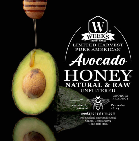 Avocado Honey from The West Coast of California is a Delicacy | | Honey from Weeks Honey Farm