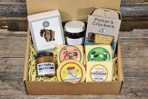 Brothers' Favorites Wisconsin Cheese Box - House Cheese - Only $84.95! Order now at Weeks Honey Farm Fast shipping and excellent customer service.