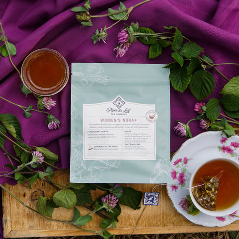 Women’s NORA+ | 30ct Bag of Tea Bags | tea from Piper and Leaf Tea Co.