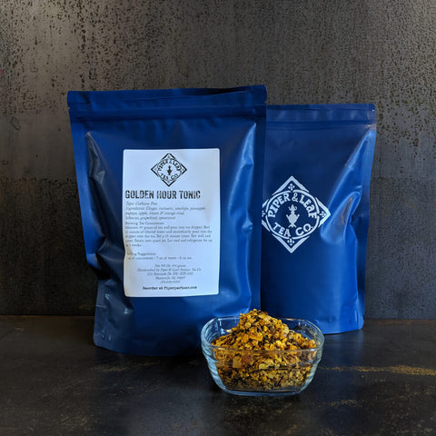 Golden Hour Tonic Pound Bag - 190 servings | | Loose Tea from Piper and Leaf Tea Co.