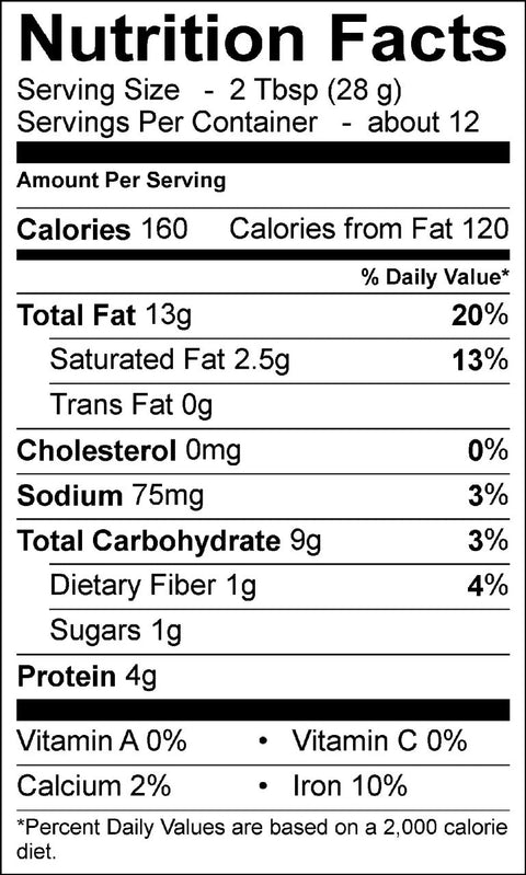 Georgia Grinders Cashew Butter