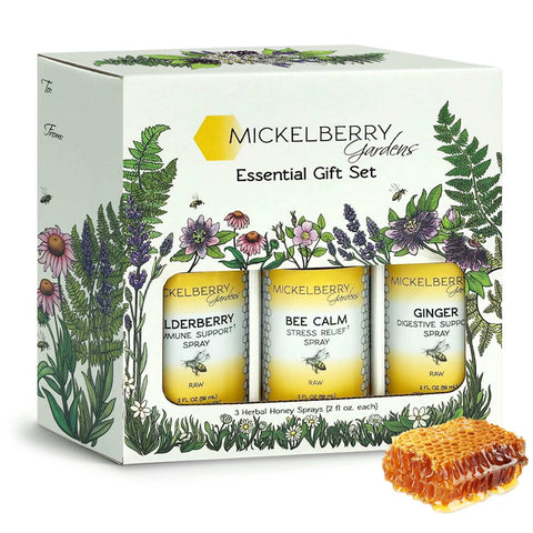 Essential Gift Set Honey Tonic from Mickelberry Gardens http://www.WeeksHoneyFarm.com