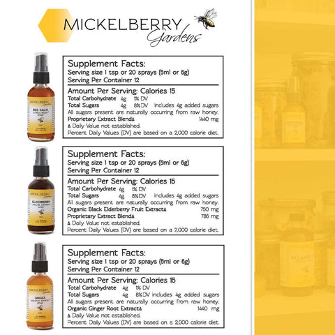 Essential Gift Set Honey Tonic from Mickelberry Gardens http://www.WeeksHoneyFarm.com