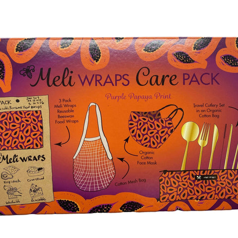 Meli Wraps Care Collection Purple Papaya Care Pack Care Box from Meli Wraps http://www.WeeksHoneyFarm.com