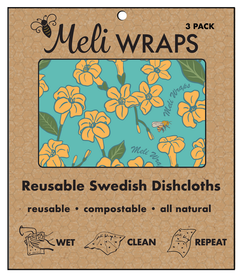 Puakenikeni & Bee Gift Set | | from Meli Wraps