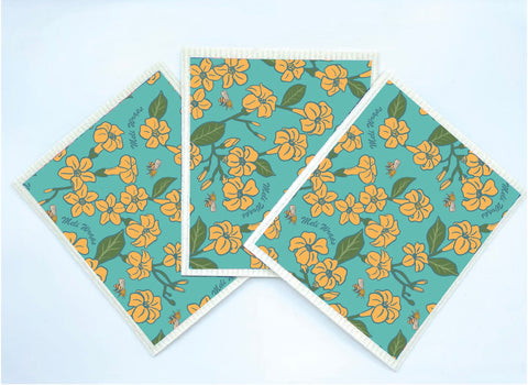 Puakenikeni & Bee Gift Set | | from Meli Wraps