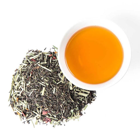 Lemon Berry Blush Muslin Bag of Loose Leaf Tea - 15 Servings | | Loose Tea from Piper and Leaf Tea Co.
