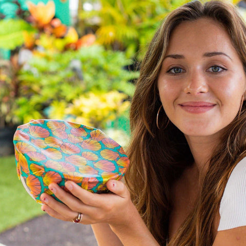 Beeswax Wrap Variety Pack - Ocean Print variety Beeswax Wrap from Meli Wraps http://www.WeeksHoneyFarm.com
