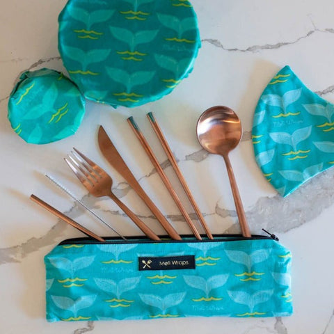 Meli Wraps Cutlery Eco Pack- Tails | | Cutlery Pack from Meli Wraps