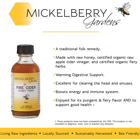 Fire Cider Honey Tonic | | Honey Tonic from Mickelberry Gardens