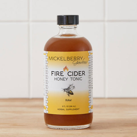 Fire Cider Honey Tonic | 8 oz | Honey Tonic from Mickelberry Gardens