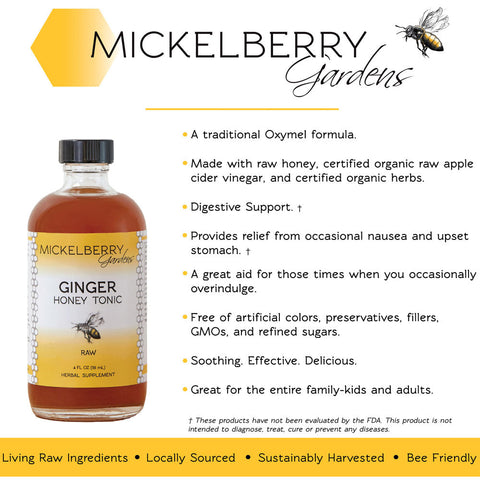 Ginger Honey Tonic | | Honey Tonic from Mickelberry Gardens