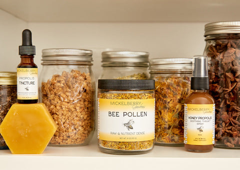 Propolis Tincture - Honey Tonic - Only $15.99! Order now at Weeks Honey Farm Fast shipping and excellent customer service.