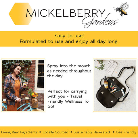 Ginger Digestive Support Spray | | Honey Tonic from Mickelberry Gardens