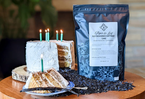 Old Fashioned Birthday Cake Pound Bag - 190 servings | | Loose Tea from Piper and Leaf Tea Co.