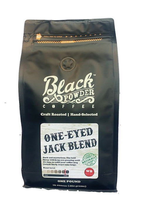 One-Eyed Jack Blend | Naturally Grown | Dark Roast Coffee | | Blends from Black Powder Coffee