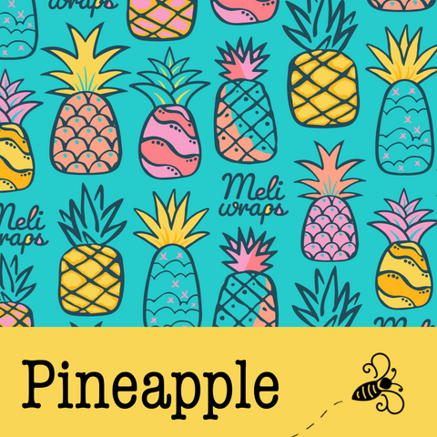Beeswax Food Wrap - Small | Pineapple | Small Wraps from Meli Wraps
