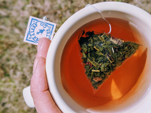 Sassyfras Strawberry Bulk Sachets - 70ct Tea Bags | | Tea Bags from Piper and Leaf Tea Co.