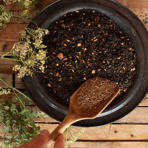 Sunrise Chai Glass Jar of Loose Leaf Tea - 30 Servings | | Loose Tea from Piper and Leaf Tea Co.