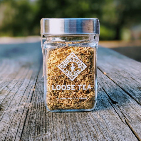 Sweetie Pie Chai Glass Jar of Loose Leaf Tea - 30 Servings | | Loose Tea from Piper and Leaf Tea Co.