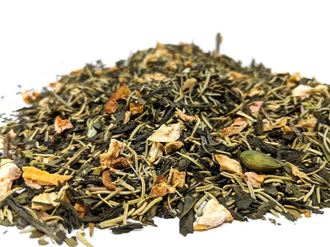 Springdrop Spritzer Glass Jar of Loose Leaf Tea - 30 Servings | | Loose Tea from Piper and Leaf Tea Co.