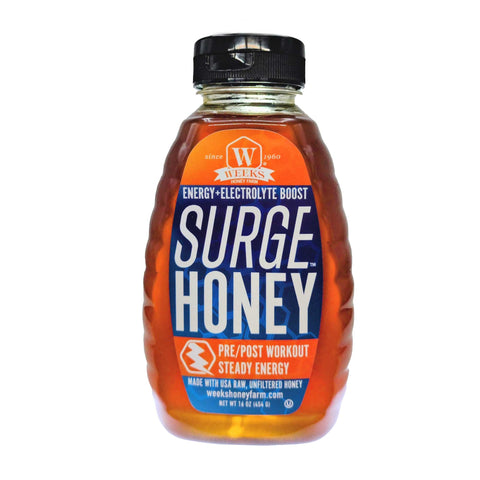 Surge Honey™ – Pure Raw Energy & Electrolyte Boost for Pre/Post Workouts