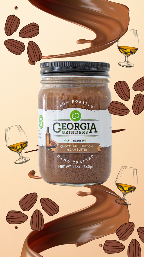 Georgia Grinders Chocolate Bourbon Pecan Butter