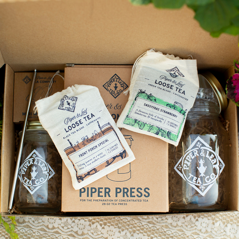 Piper Press Brew Kit | | Gifts from Piper and Leaf Tea Co.