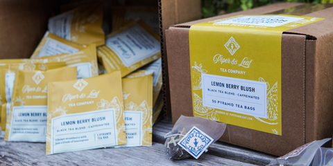 Lemon Berry Blush Case of Individually Wrapped Tea Bags- 50ct | | from Piper and Leaf Tea Co.