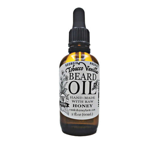Honey Beard Oil will Soften, Nourish & Shave | Handcrafted on our farm (2 fl oz)