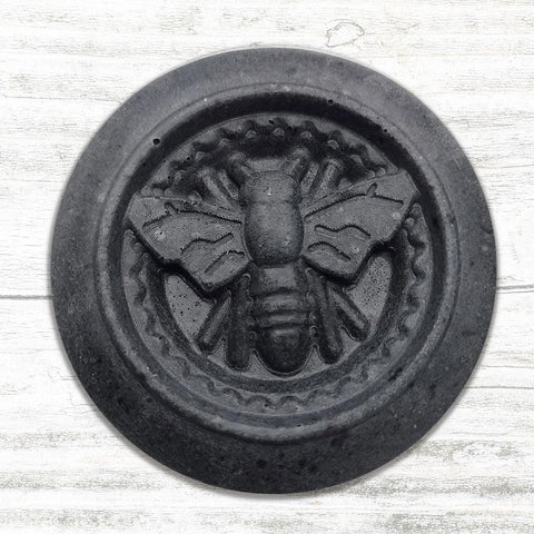 Handmade Goat Milk Soap made with Raw Honey - Natural, Moisturizing, Sensitive Skin | Charcoal Honey Token Soap | Soaps from Weeks Honey Farm, Inc.