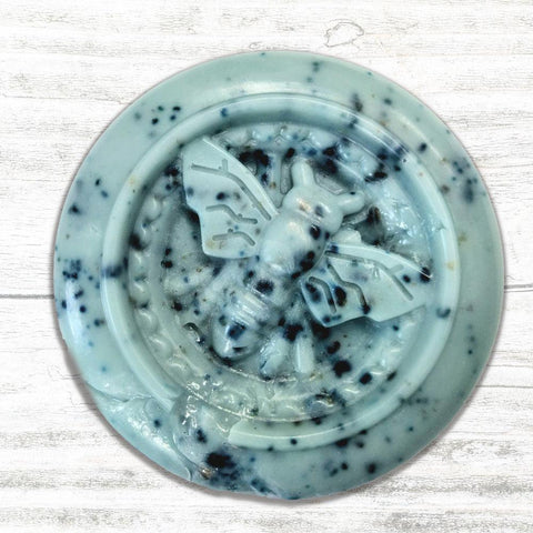 Handmade Goat Milk Soap made with Raw Honey - Natural, Moisturizing, Sensitive Skin | Elderberry-Magnolia Token Soap | Soaps from Weeks Honey Farm, Inc.