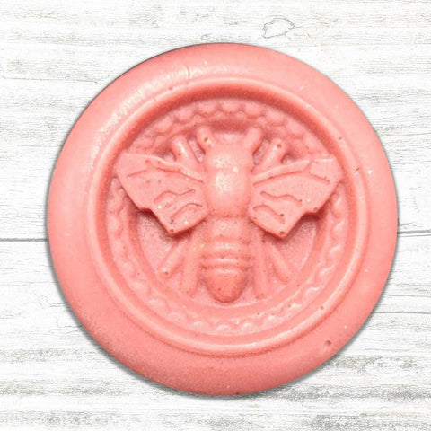 Handmade Goat Milk Soap made with Raw Honey - Natural, Moisturizing, Sensitive Skin | Pink Honey Dreams Token Soap | Soaps from Weeks Honey Farm, Inc.