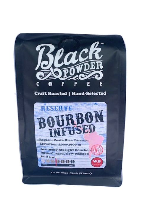 Bourbon Infused Coffee | Small Batch | Medium Roast | | Blends from Black Powder Coffee
