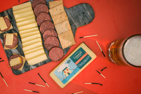 Smoked Cheddar from Wisconsin House Cheese from Cheese Brothers, Inc. http://www.WeeksHoneyFarm.com