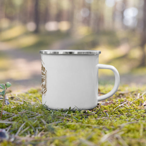 Weeks Alapaha Canoe and Native; Enamel Mug - - Only $18! Order now at Weeks Honey Farm Fast shipping and excellent customer service.