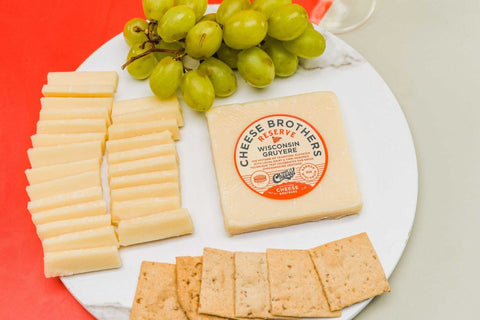 Wisconsin Creamy Gruyere Reserve Cheese from Cheese Brothers, Inc. http://www.WeeksHoneyFarm.com
