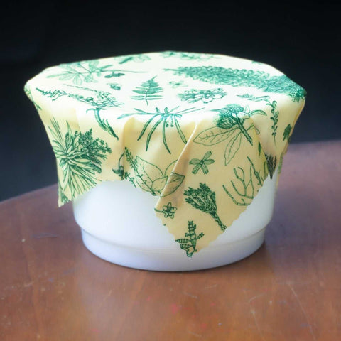 Laulima Native Plant Medium Wrap beeswax Wraps from Meli Wraps http://www.WeeksHoneyFarm.com