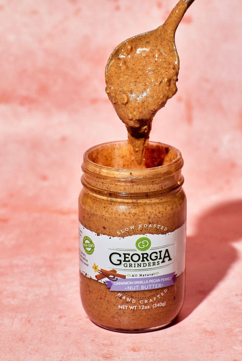Georgia Grinders Cinnamon Vanilla Pecan-Peanut Butter Blend