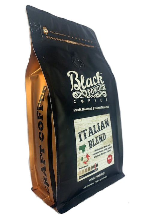 Italian Blend | Dark Roast Coffee | | Blends from Black Powder Coffee