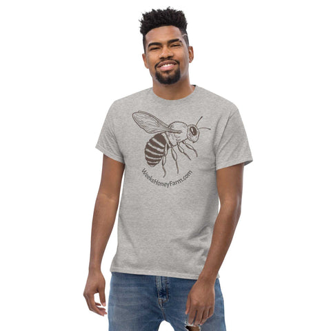 Honey Bee Men's T-shirt from Weeks Honey Farm, Inc. http://www.WeeksHoneyFarm.com