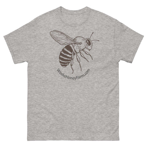 Honey Bee Men's T-shirt from Weeks Honey Farm, Inc. http://www.WeeksHoneyFarm.com