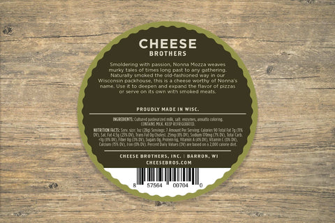 Smoked Mozzarella from Wisconsin House Cheese from Cheese Brothers, Inc. http://www.WeeksHoneyFarm.com