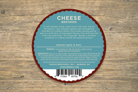 Smoked Gouda from Wisconsin House Cheese from Cheese Brothers, Inc. http://www.WeeksHoneyFarm.com