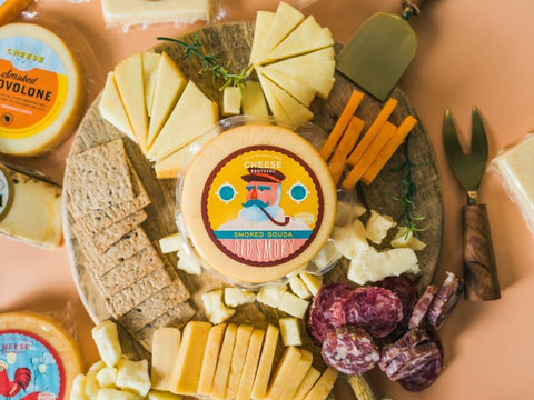 Smoked Gouda from Wisconsin | | House Cheese from Cheese Brothers, Inc.