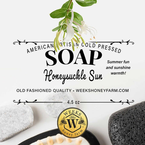 Handmade Cold Pressed Artisan Soaps- Assorted Fragrances, 4.5 oz Each Soaps from Weeks Honey Farm, Inc. http://www.WeeksHoneyFarm.com